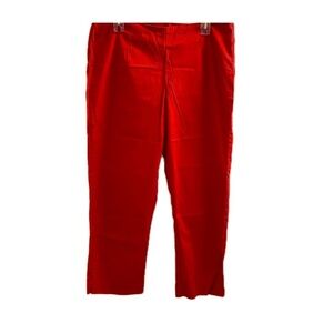 Boston Proper Red Capri Size: 14